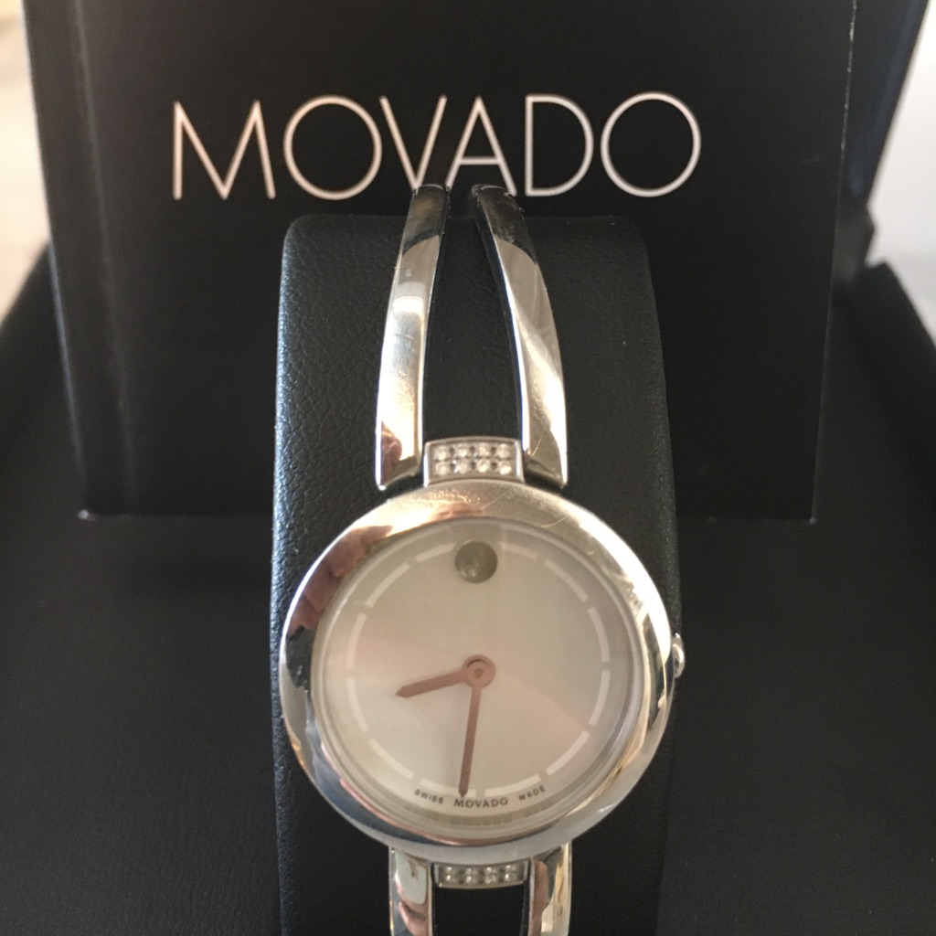 Movado Mother Of Pearl DialSilver Band Ladies